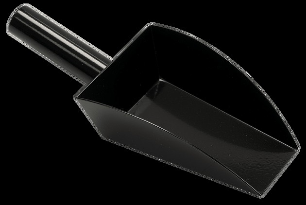 Cuchara, punta plana, acero inoxidable recubierto de PTFE
