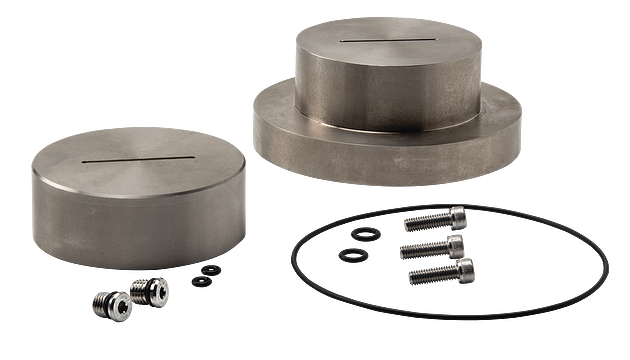 Pedestal de base y tapa superior de 2,8'', acero inoxidable | HM-4199.28SS