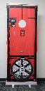 Banner Gráfico Enrollable Blower Door de Un Ventilador