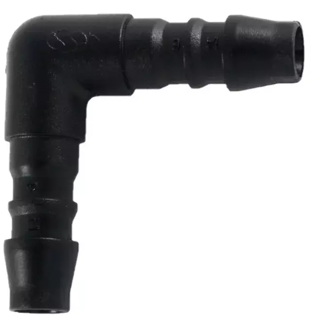 Conector acodado Ø 6 mm (1/4'')