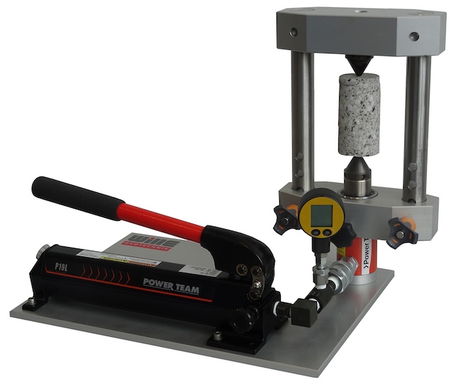 Aparato de prueba de carga de punto portatil