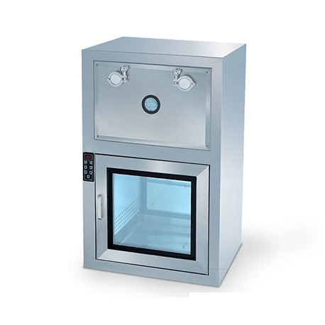 Caja de paso dinámica y estática con ventana de transferencia 400