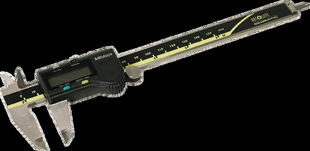 Calibrador de esfera, acero inoxidable de 6"