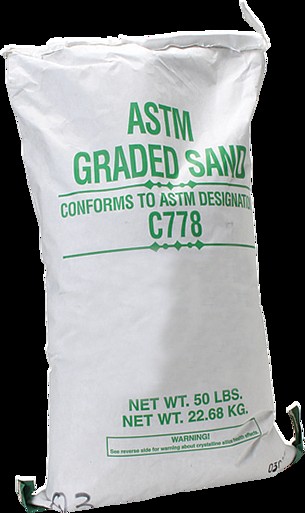 Arena de prueba, Ottawa, bolsa de 50 libras (verde) ASTM C109 | H-3825