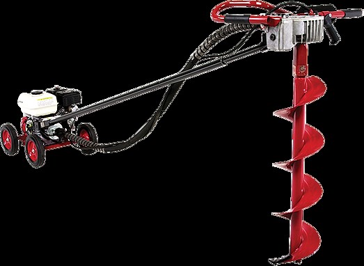 Barrena eléctrica para suelos, motor de 8 caballos de fuerza | H-4051