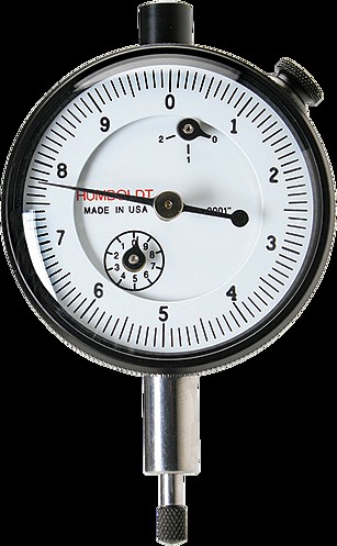Indicador de cuadrante, 0,5'' x 0,0001'' en el sentido contrario a las agujas del reloj | H-4471CC
