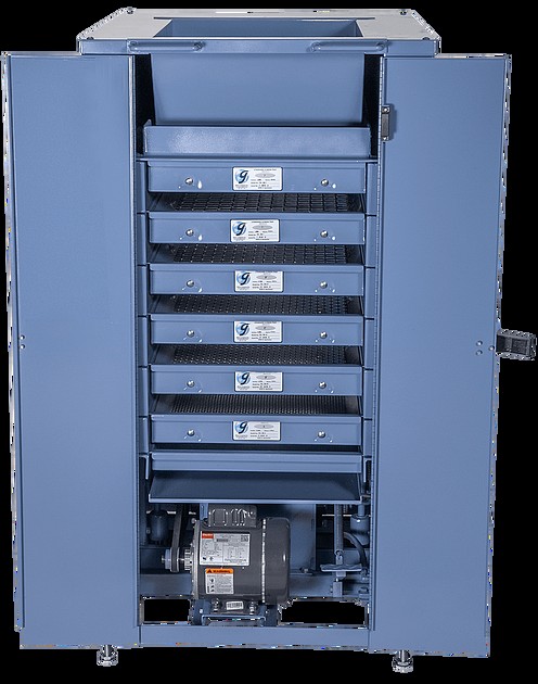 Pantalla Gilson Test Master, sujeción hidráulica, 220 V 50 Hz (bandejas no incluidas) | H-4274B.5F