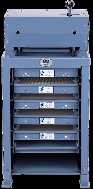 Pantalla de prueba Gilson, sujeción hidráulica, 220 V 50 Hz (bandejas no incluidas) | H-4283A.5F