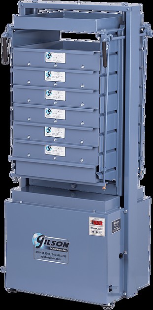 Agitador de pantalla Gilson Porta-Screen (6 ranuras), 220 V 50 Hz | H-4297A.5F