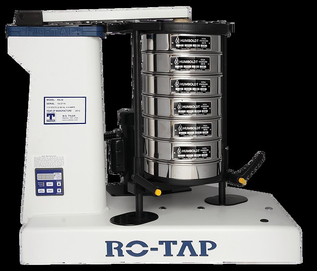 Tamizadora Ro-Tap, hasta 6 tamices de 8'' de diámetro, 230 V 50 Hz | H-4320.5F