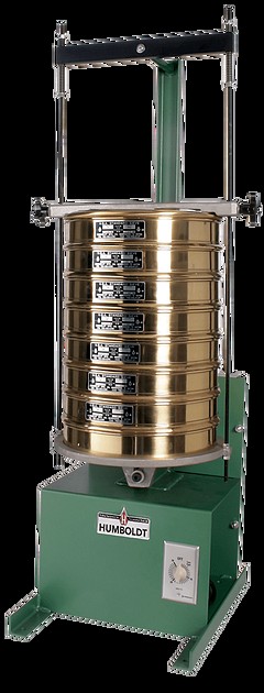 Tamizadora motorizada de hasta 7 tamices de 12'' de diámetro, 230 V 50 Hz ''L/N'' | H-4330.5F