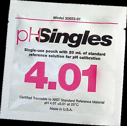 Paquete individual de solución tampón, Ph 7,00, precisión de ±0,01 Ph, paquete de 20 | H-4361A.7