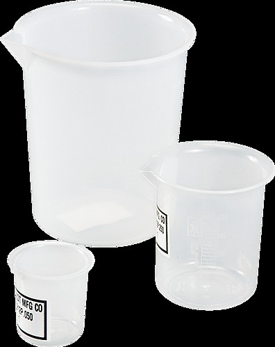 Vaso Plástico Graduado 600ml | H-4912P.600