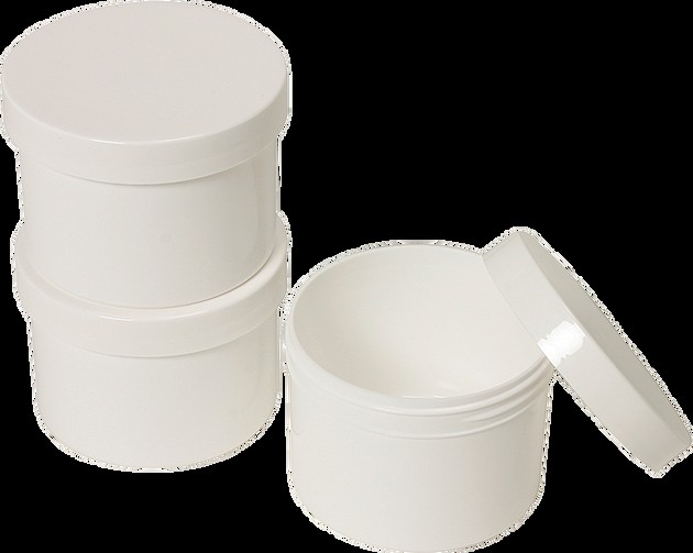 Frasco de plástico con tapa, 8 oz (12/caja) | H-4914.08