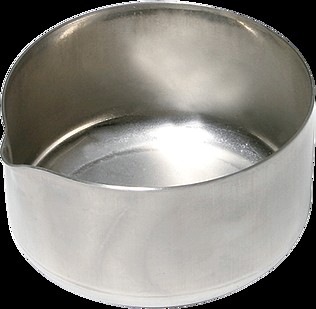 Plato de evaporación, níquel, capacidad de 300 ml, 98 mm x 57 mm | H-4924.300