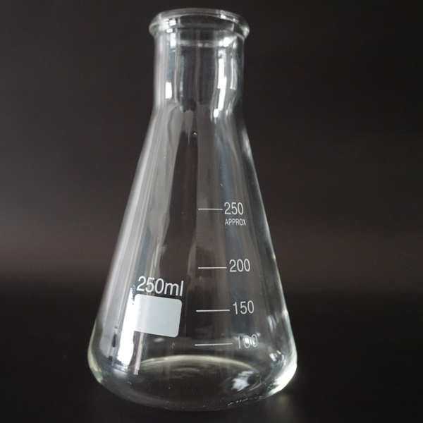 Matraz Erlenmeyer de Vidrio 250ML
