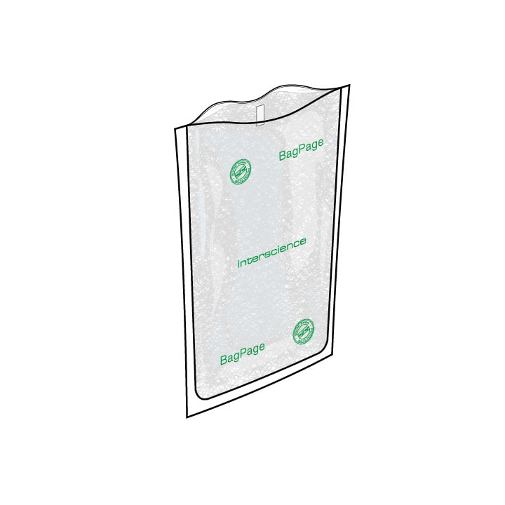 BagPage F es una bolsa con filtro micro-perforado de superficie total. Ideal para PCR y análisis de citometría de flujo. Variantes: [122325] BagPage F - No más pipetas bloquedas con partículas