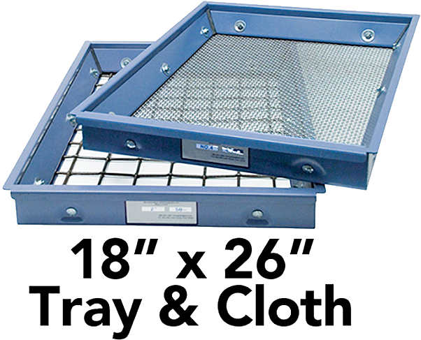 Screen Tray & Cloth, 18" x 26" (457 x 660mm)
