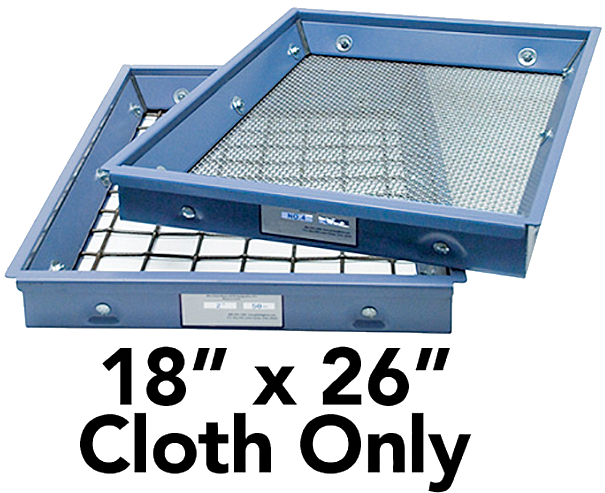 Screen Cloth Only, 18" x 26" (457 x 660mm)