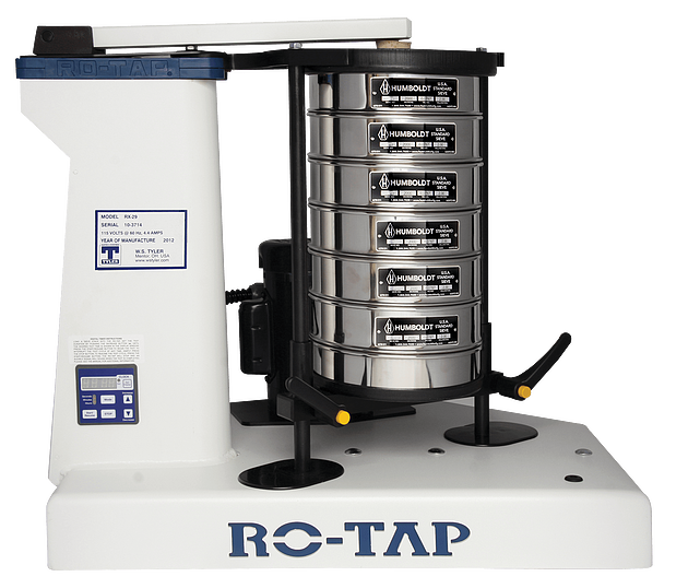 Ro-Tap® Sieve Shaker, 8" Sieves