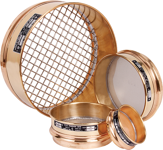 3'' Dia. Sieve all Brass #7