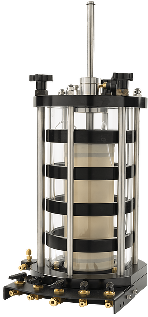 High-Pressure Triaxial Celdas