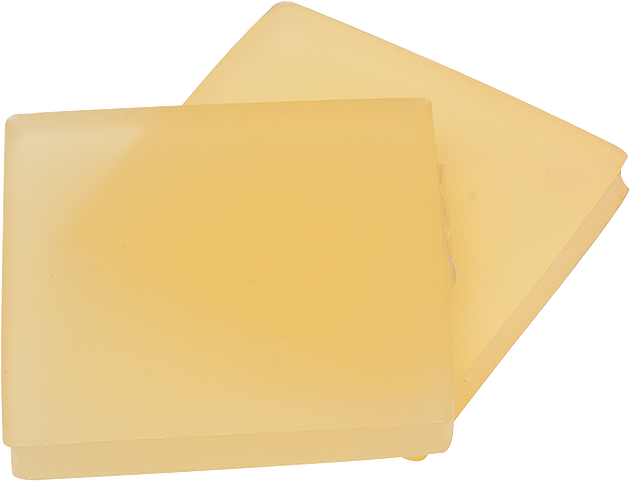 Cement Cube Compression Pads, Amber, 2"