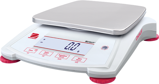 Ohaus Scout SPX Portable Balance, 1700 to 3800g Capacity