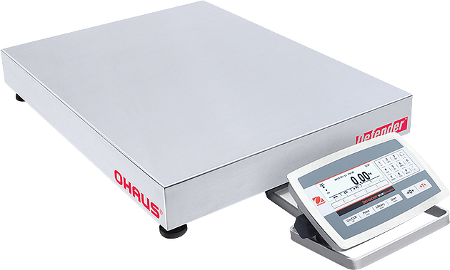 Ohaus Defender 5000 Washdown Bench Scales, 50lb to 250lb Capacity