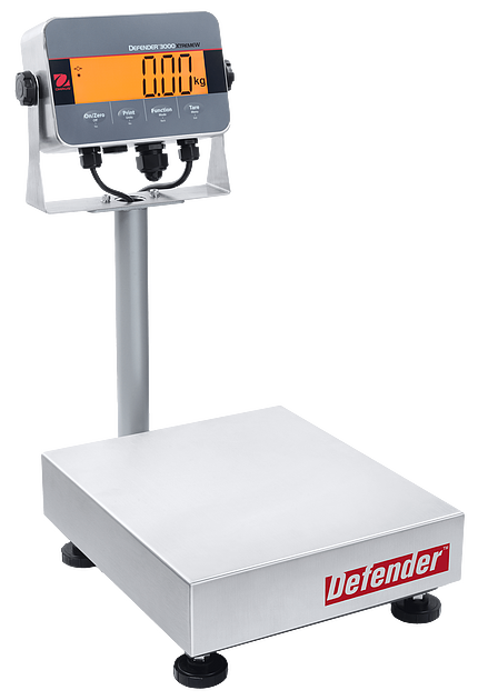 Ohaus Defender 3000 Hybrid Bench Scales, Column, 140lb to 700lb capacity