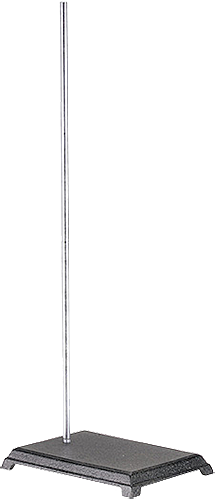Support Stands  Cast Iron Base with Plated steel rod