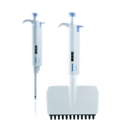 Micropipeta marca BELLTRONIC, autoclavable, 10 a 100 uL y 100-1000 ul - WP