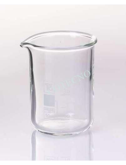 Vasos Precipitados forma baja con graduación y Boquilla, Vidrio Boro 3.3 - 10ml - WP