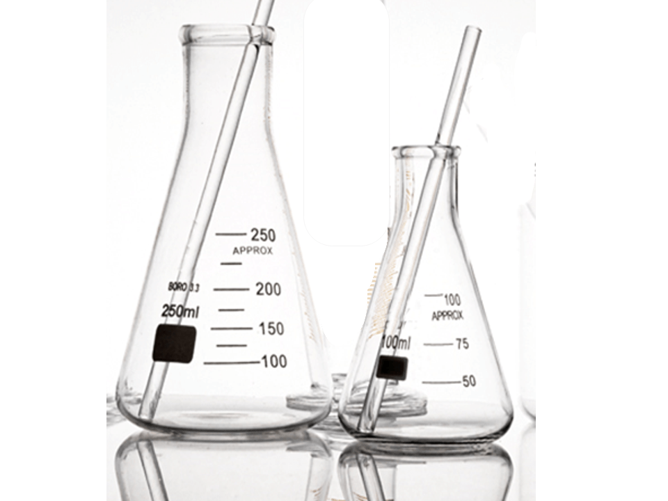 Matraces Erlenmeyer de cuello ancho con graduación DIN 12385, Vidrio Boro 3.3 - 3000ml - WP