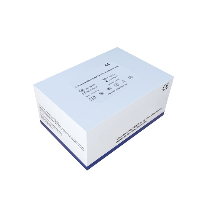 Kit de prueba de 6-monoacetilmorfina (oro coloidal)