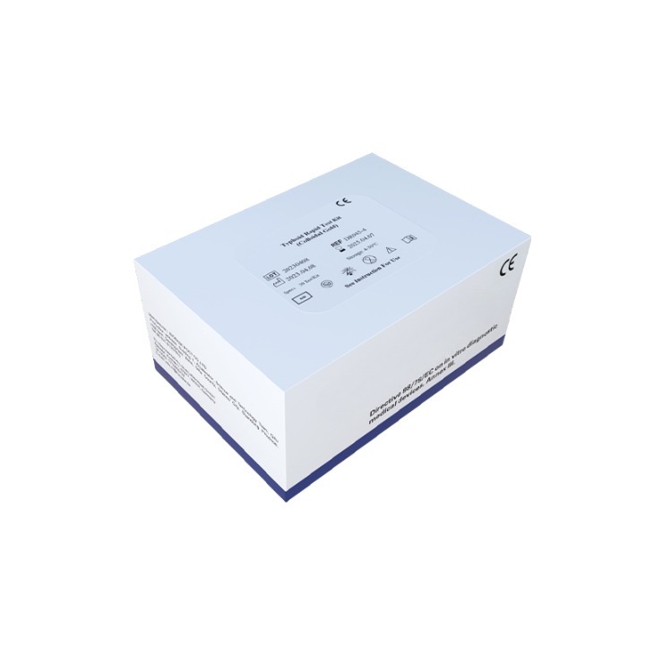 Kit rápido de prueba de fiebre tifoidea (oro coloidal)