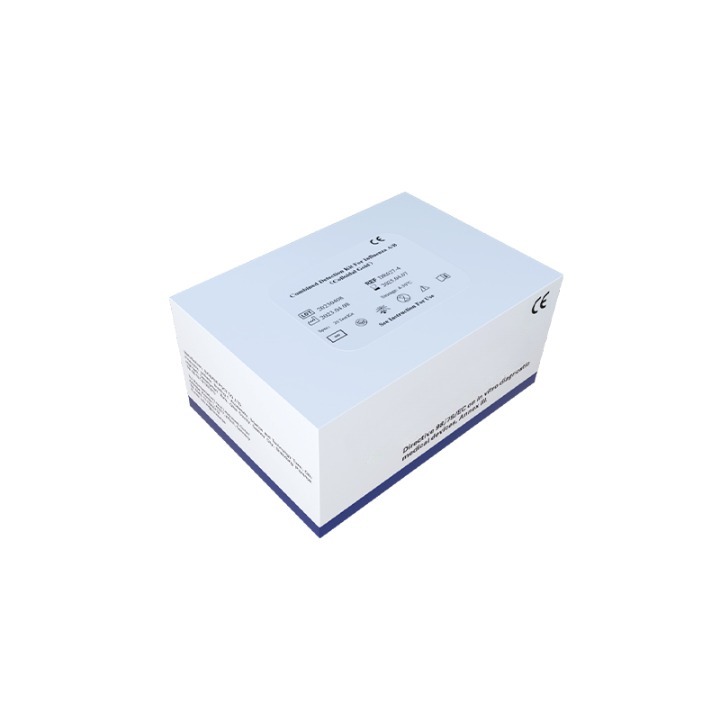 Kit de detección combinado para influenza A/B (oro coloidal) — Hisopos nasofa…