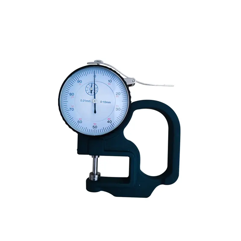 medidor de espesor de hojas.