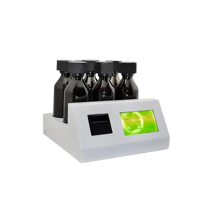 Equipo de laboratorio, Medición de DBO en el agua con un