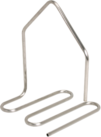 Cuna de gravedad específica de tubo hueco