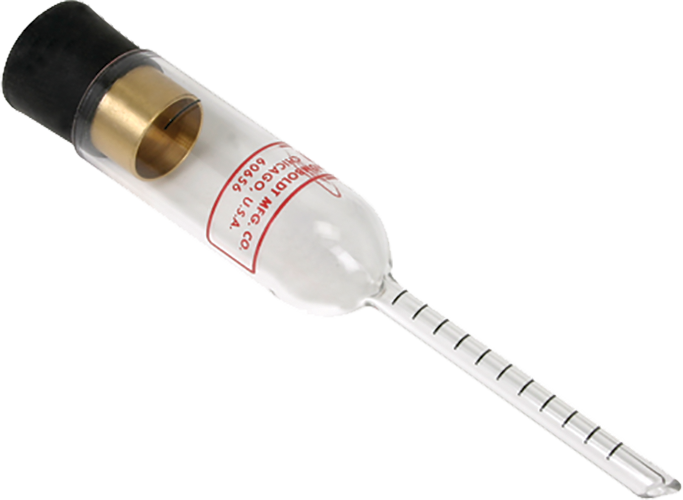 Indicador de aire de hormigón Chace