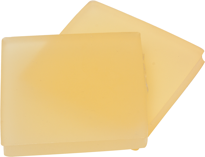 Almohadillas de compresión en forma de cubo de cemento, ámbar, 2"