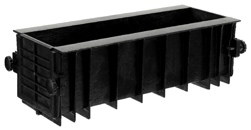 Molde de viga de hormigón, plástico