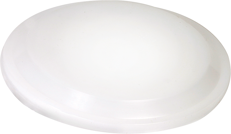 Tapa de plástico para molde cilíndrico H-3041 de 6" x 12" (152 x 305 mm)