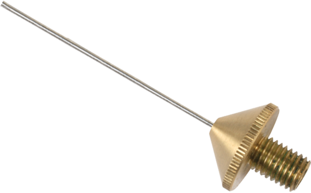 Aguja Vicat: Aguja de ajuste inicial