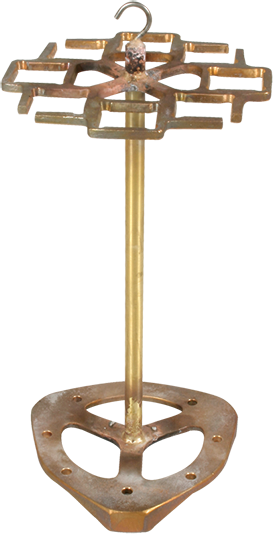 Soporte para barra de prueba de mortero, 10"