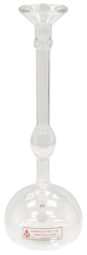 Matraz de gravedad específica (Le Chatelier)