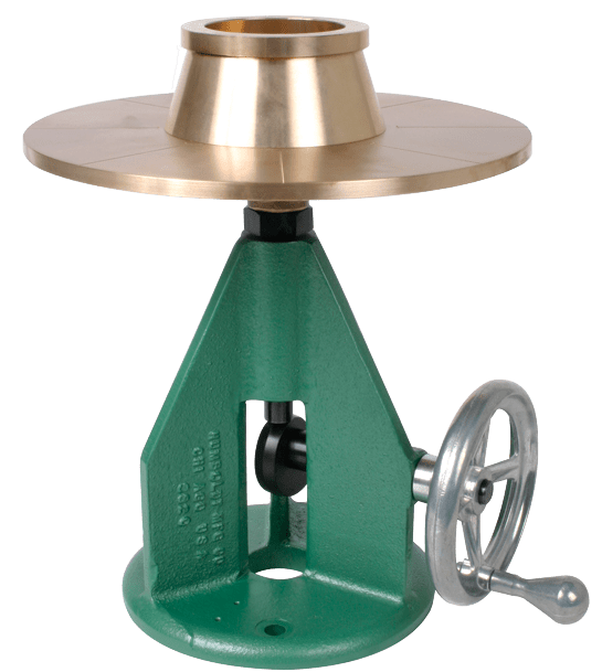 Mesa de flujo, accionada manualmente