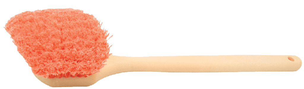 Cepillo Crete a prueba de ácidos, mango de 20"