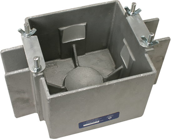 Portador para aparato de penetración de bolas